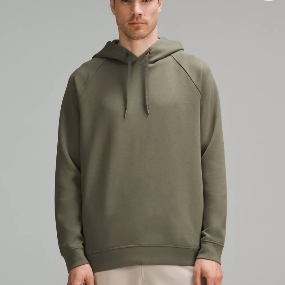 NWT lululemon Smooth Spacer Pullover Hoodie Small, Army Green